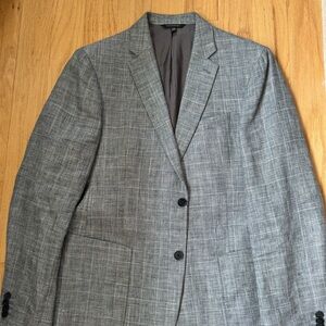 Banana Republic 40R Slim Blazer Linen Blend